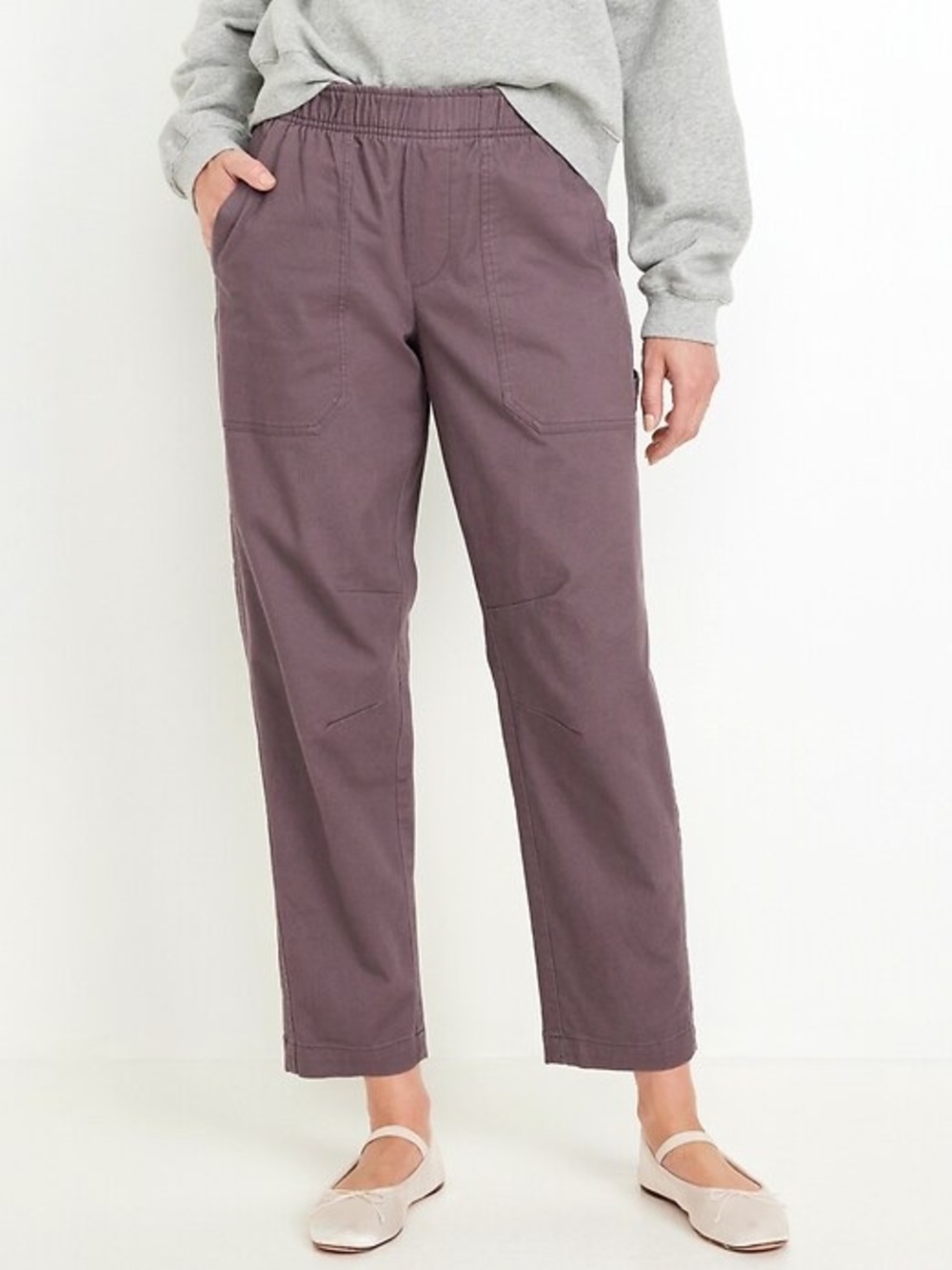 old navy high waisted pulla utility pants